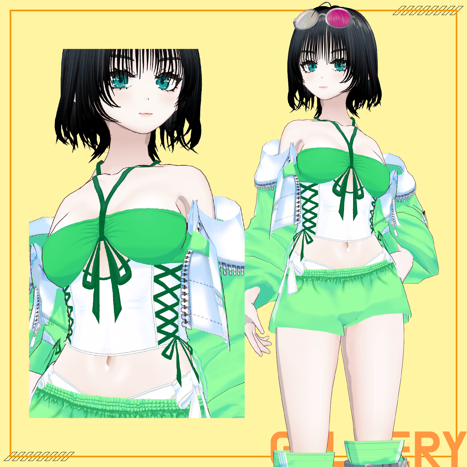 Summer Bloom Resort Line (VRoid水着セット)