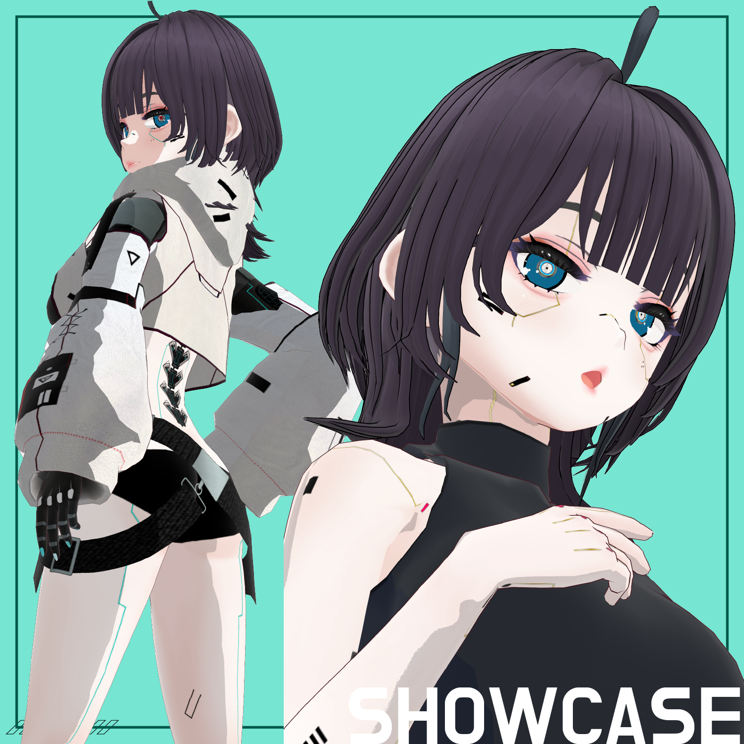 Cyberpunk Costume Set No.2 (なりきりサイボーグセット)